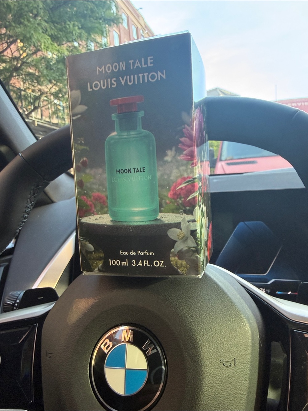 Louis Vuitton Moon Tale Turquoise Bottle with Red Cap